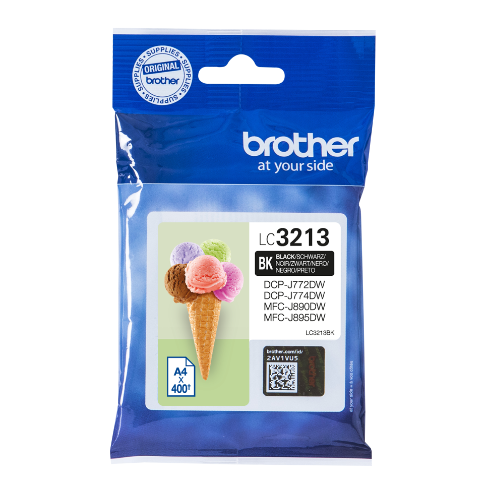 Brother LC3213BK Ink Cartridge Black 400 Pages