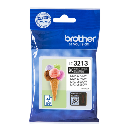 Brother LC3213BK Ink Cartridge Black 400 Pages