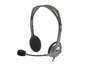 OEM Logitech H111 Headset Wired Head-band Office/Call Center Grey