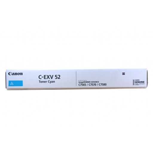 Canon 0999C002AA IRADV C75XX Cyan Toner CEXV52