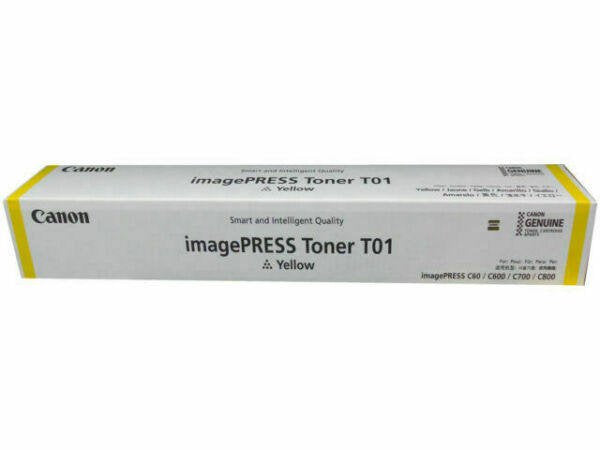 Canon 8069B001AA C600I/700/800 Yellow Toner T01