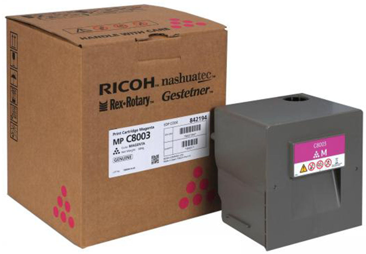 Ricoh 842194 Toner Magenta MPC6503/8003