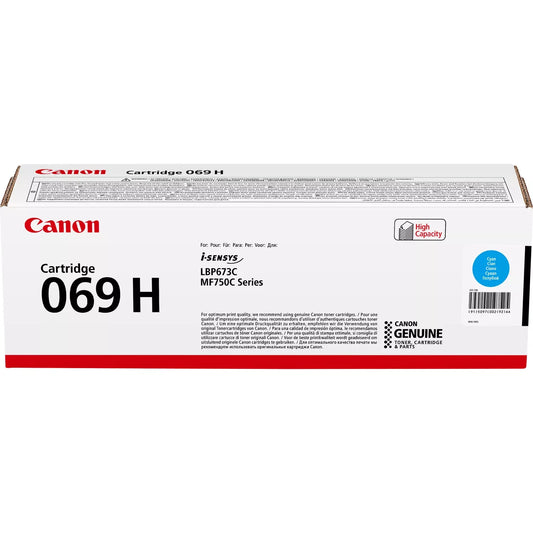 Canon 5097C002 (069H) Toner Cyan High Capacity 5.5k Pages