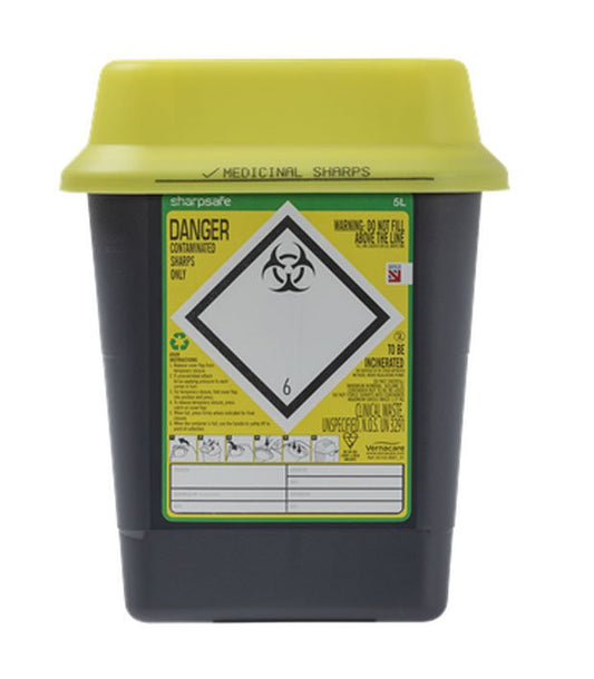 Sharp Safe Shaps Bin 5 Litre