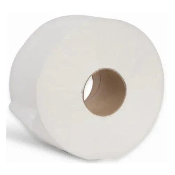 2 Ply Mini Jumbo Toilet Roll 120m 60mm Core Recycled