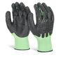 Beeswift Cut Resistant Fully Coated Impact Glove Green M (Pair)