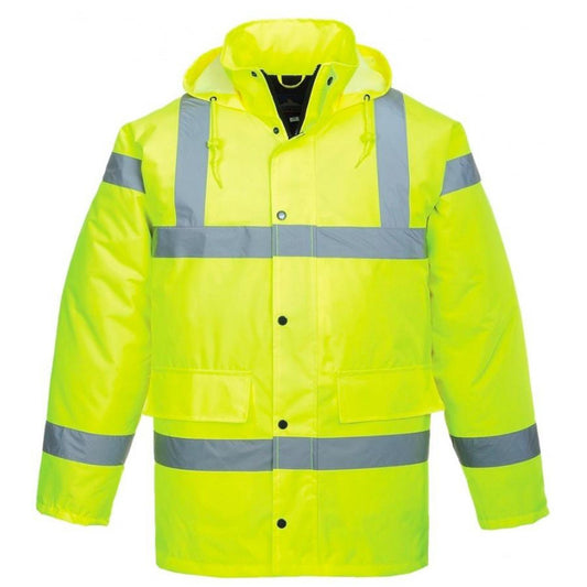 Purely Protect Hi Vis Jacket Traffic Med