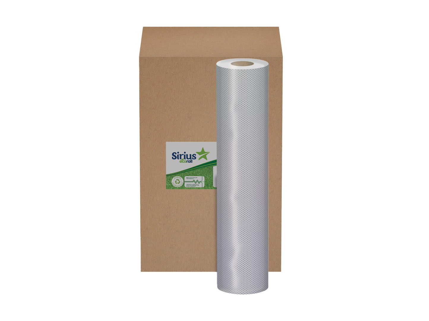 Sirius  2 Ply White Couch Rolls - 9 x 500mmx40m