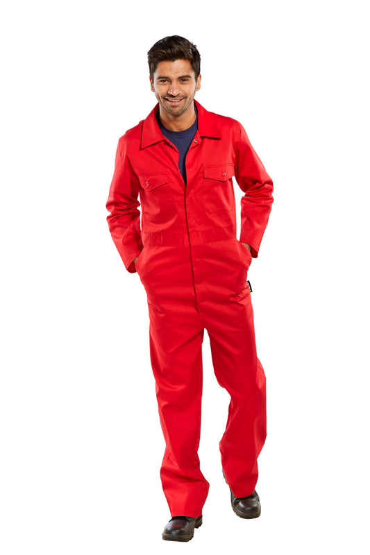 Beeswift Boilersuit Red 36