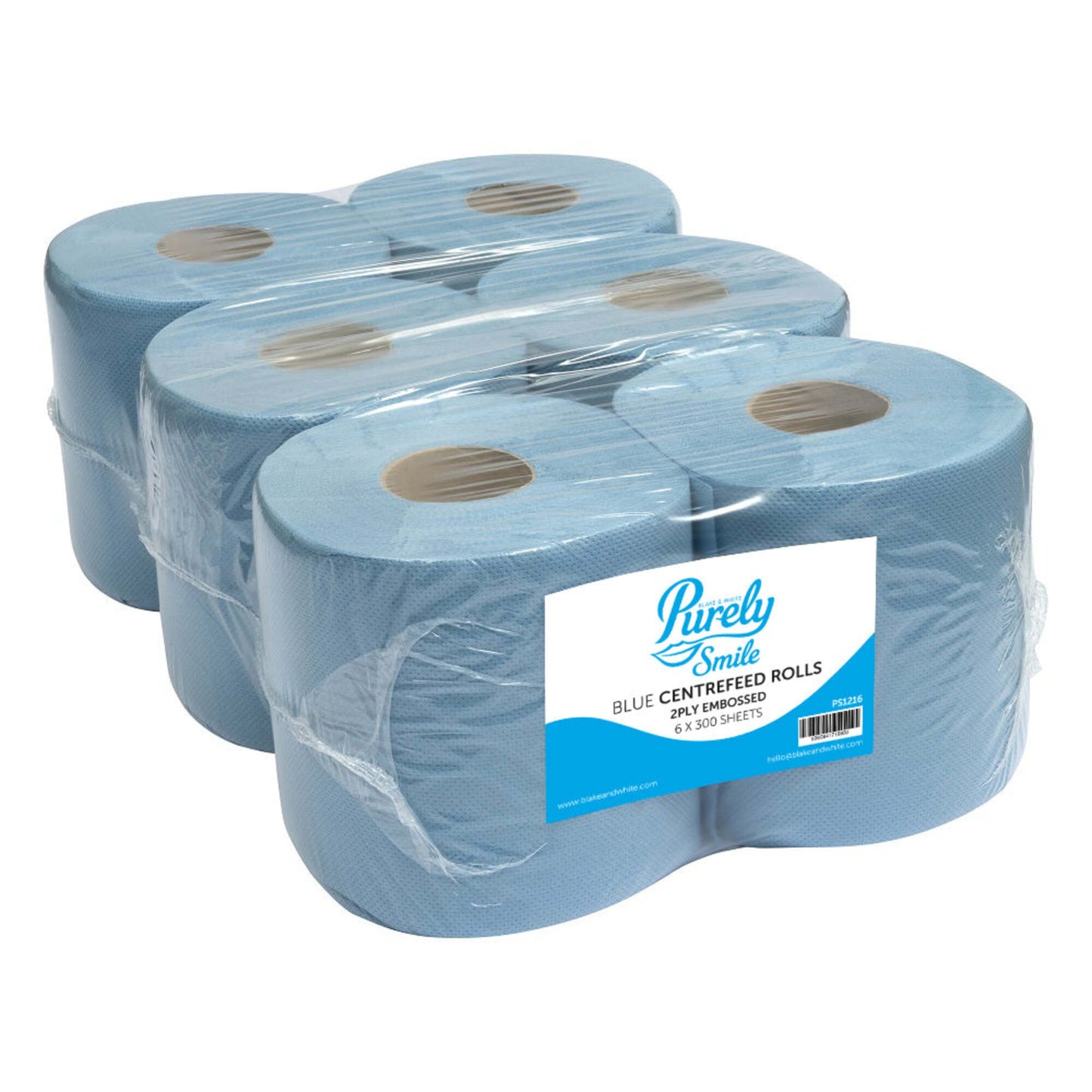 Purely Smile Centrefeed Rolls 2ply 300 S