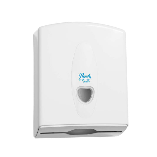 Purely Smile Hand Towel Dispenser White