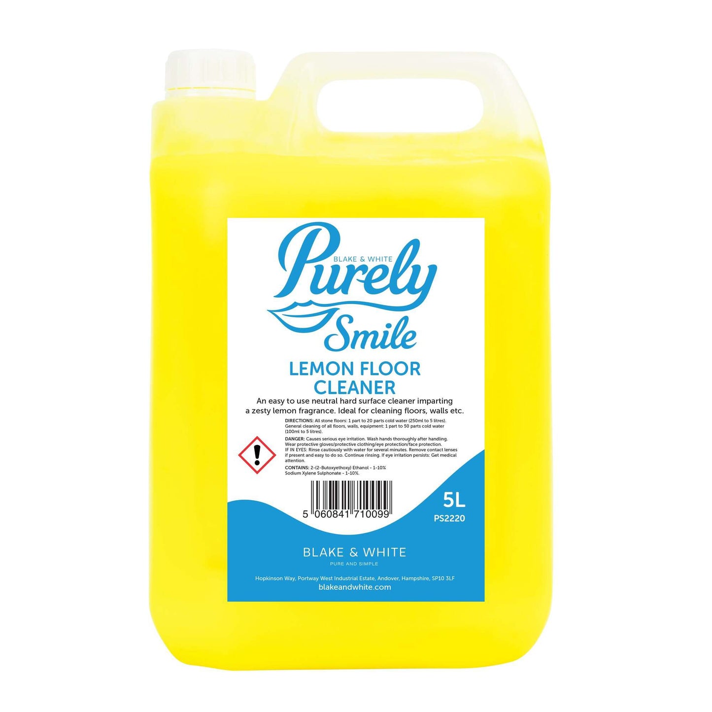 Purely Smile Lemon Floor Cleaner 5L