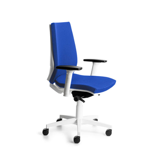 ROCADA ERGOLINE Professional Chair with White Frame - Blue