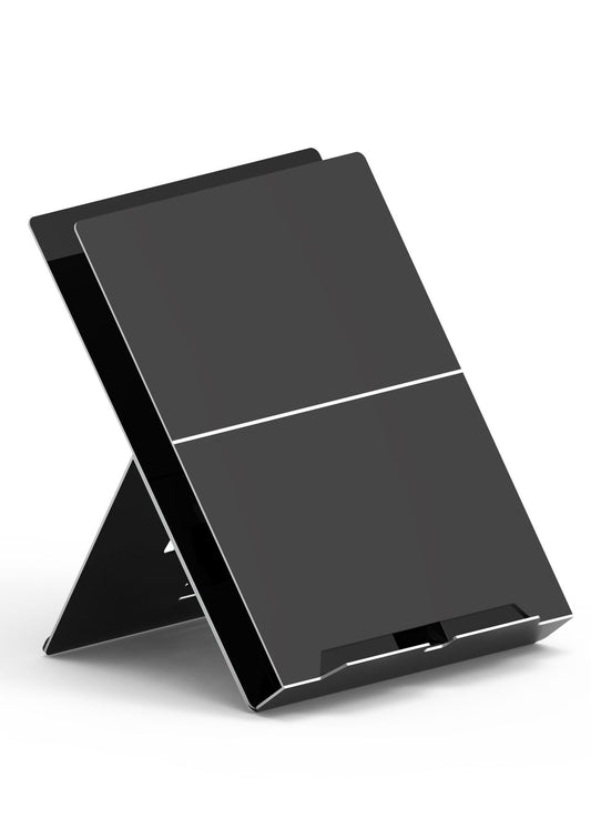 ETRA - Premium Ergonomic Laptop Stand with Pivotable Document Holder - Black