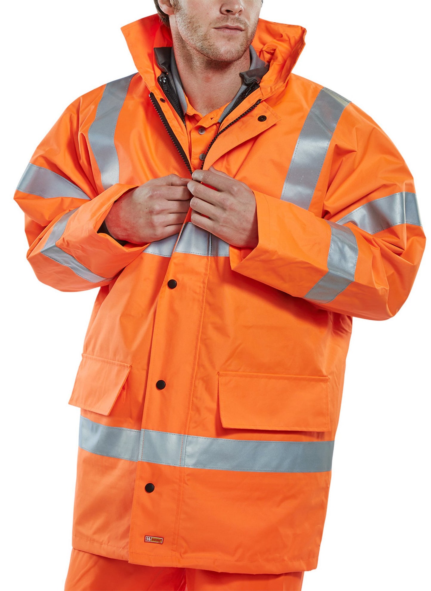 Beeswift 4 In 1 Jacket and Bodywarmer Orange 5XL