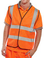 Beeswift B-Seen EN ISO 20471 Vest Orange Medium