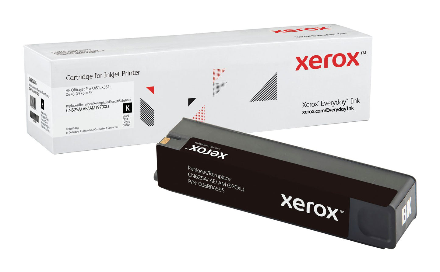 Xerox Everyday Ink For HP CN625AE 970XL Black Ink Cartridge - 006R04595