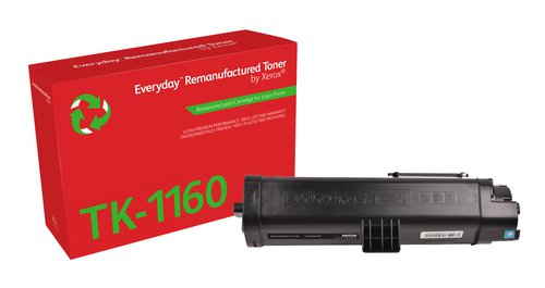 XET Remanufactured Xerox Everyday For Kyocera TK1160 Black Laser Toner 006R04795