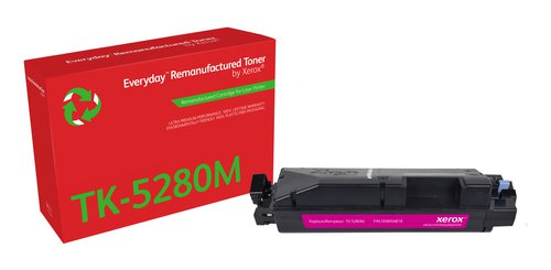 XET Remanufactured Xerox Everyday For Kyocera TK5280M Magenta Laser Toner 006R04818